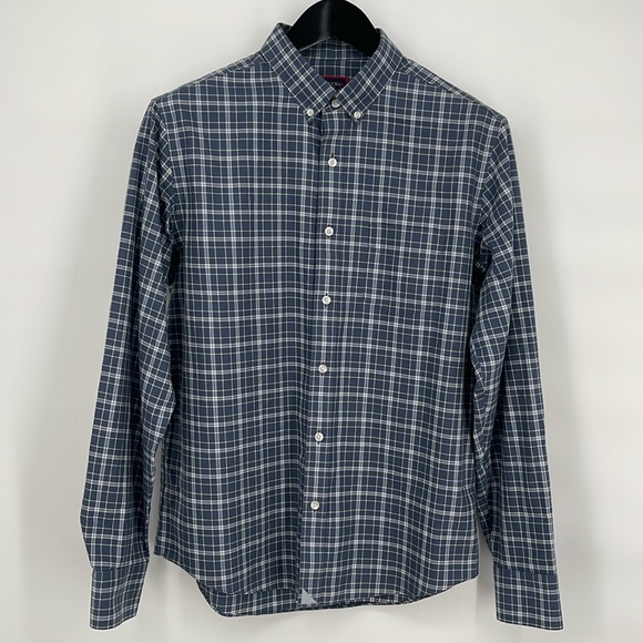 UNTUCKit Other - Untuckit Lazaret Button‎ Up Long Sleeve Wrinkle Free Size L Slim Fit Cotton